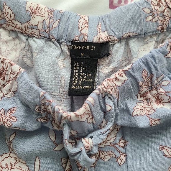 Forever21 Floral Pajama Shorts - Picture 7 of 14